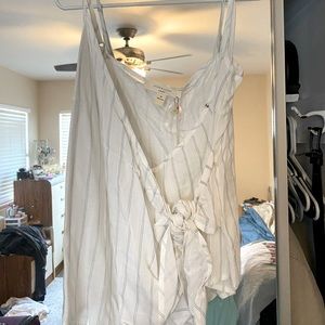 NWOT Wrap Front Tank Top